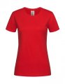 Dames T-shirt Classic Organisch Stedman ST2620 Scarlet Red